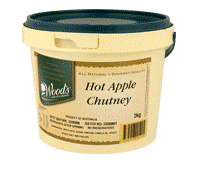 Woods Chutney Hot Apple 2.4 kg