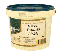 Woons Chutney Green Tomato Pickle 2.4 kg