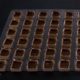 550 La Rose Noire - Chocolate Mini Square Tart Shells   216 per box