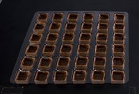 550 La Rose Noire - Chocolate Mini Square Tart Shells   216 per box