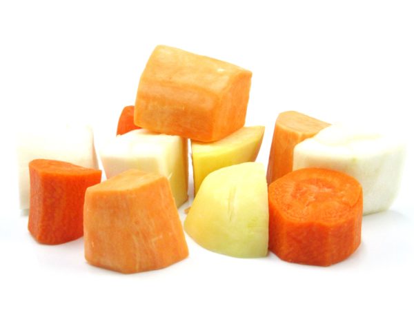 Root Vegetable Mix 20mm dice (Raw) 1 kg