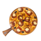 Pizza Topped - Calabrese  Pizza 9" (12 per box)