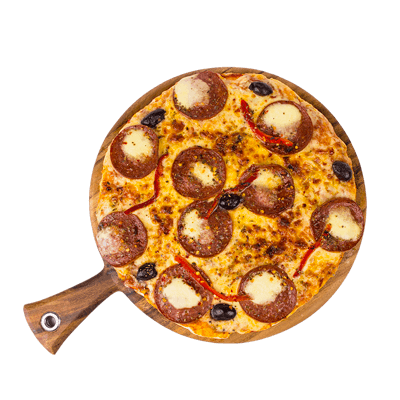 Pizza Topped - Calabrese  Pizza 11.5" (6 per box)