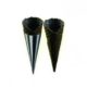 517 Cones 8cm Black Charcoal Savoury Cone 83 per box