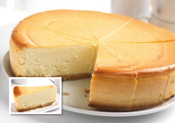 Cake 11 Inch Plain Cheesecake (Baked)
