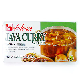 Curry Roux House Java Curry Block Hot 1 kg