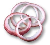 Onion Red Sliced 6mm 1 kg