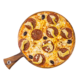 Pizza Topped - Pepperoni  Pizza 9" (12 per box)