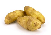 Potatoes Kipfler : Peeled 1kg