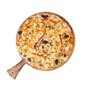 Pizza Topped - Vegetarian  Pizza 9" (12 per box)