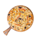 Pizza Topped - Vegetarian  Pizza 11.5" (6 per box)