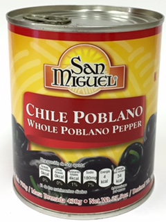 Chillies Poblanos 12 x 780 gm can