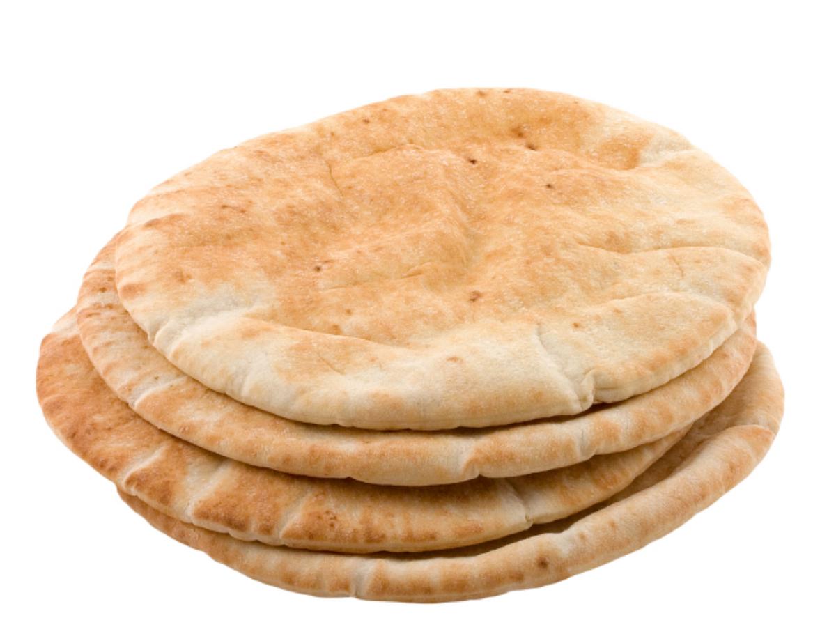 Pita Bread fresh / frozen 5 pack Chefs Pantry