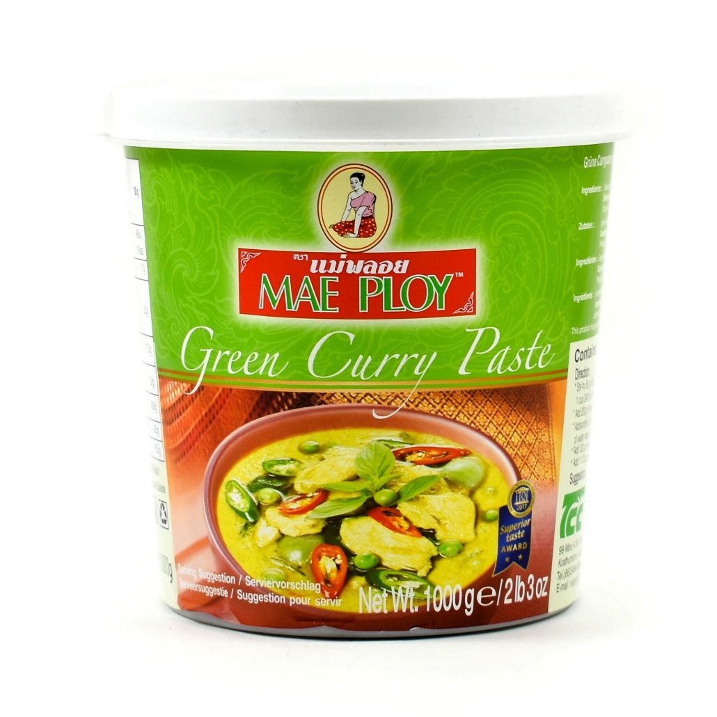 Sauce Maeploy Green Curry Paste 1 kg Chefs Pantry