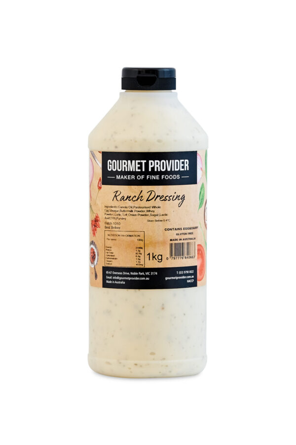 Dressing - Ranch Dressing 1 lt free range