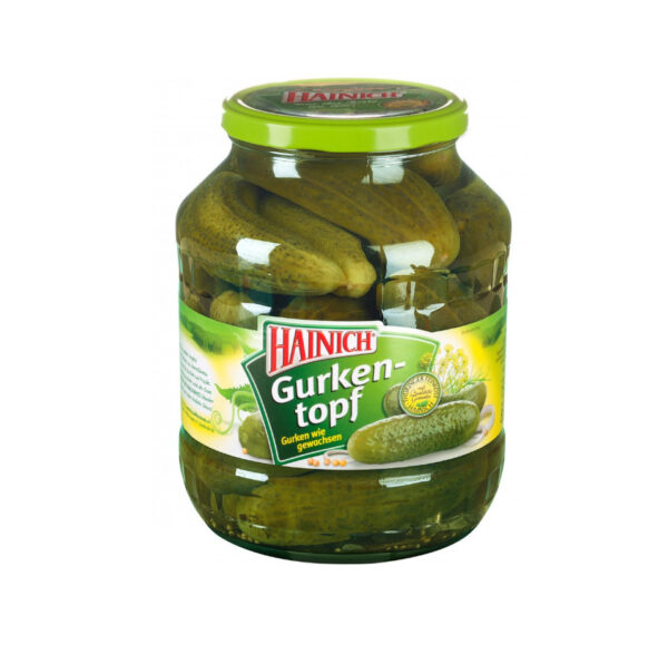 Cucumbers - Hainich Gherkin-Topf 6 x 1550 gm