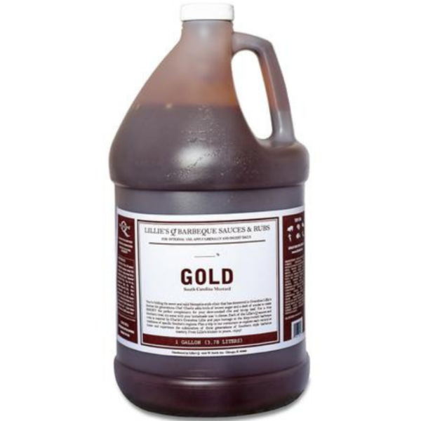 Lillie's Q BBQ Sauces - Gold 3.8lt Vegan