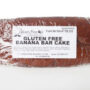 GLUTEN FREE Banana Bar Cake (df, yf, ff, sf)