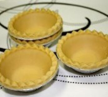 Shortbread Tarts 3in Unbaked
