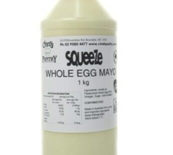 Mayonnaise – Mayonnaise Whole Egg  1kg   Free Range