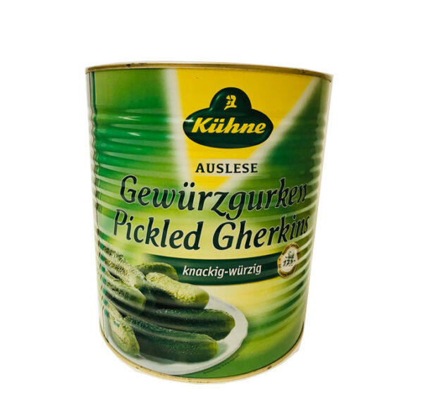 Cucumbers - German Gherkins Can 75/80    9.7 kg