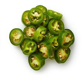 Chili Jalapeno Green sliced 6mm