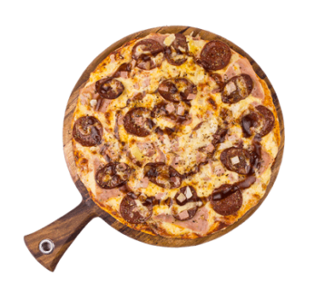 Pizza Topped – Meatlovers Pizza 7″ (12 per box)