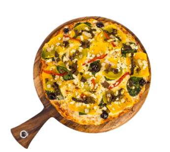 Pizza Topped – Pumpkin  Pizza 9″ (12 per box)